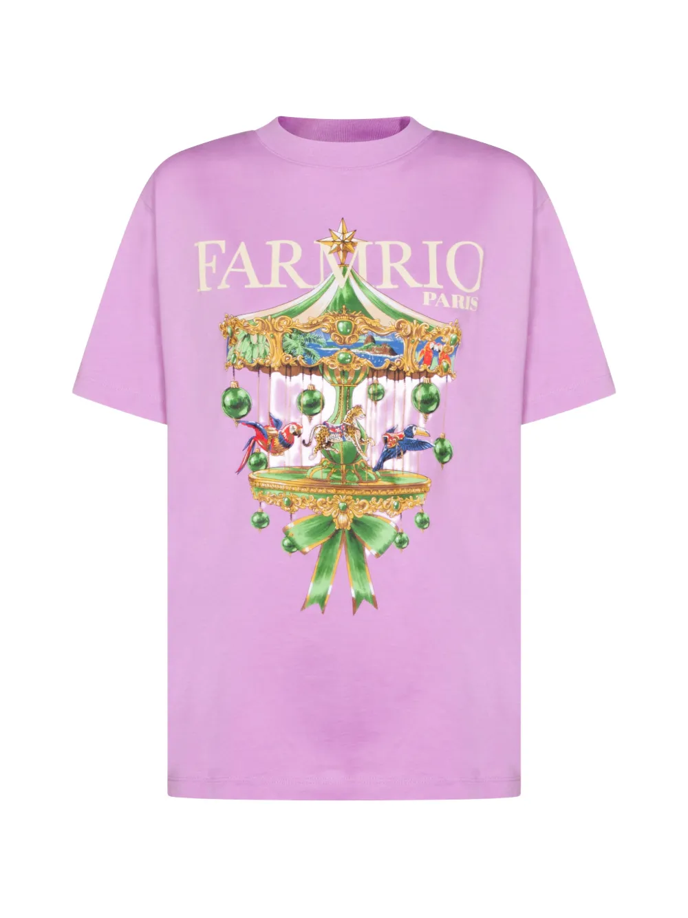 FARM Rio Paris Carousel T-shirt - Viola