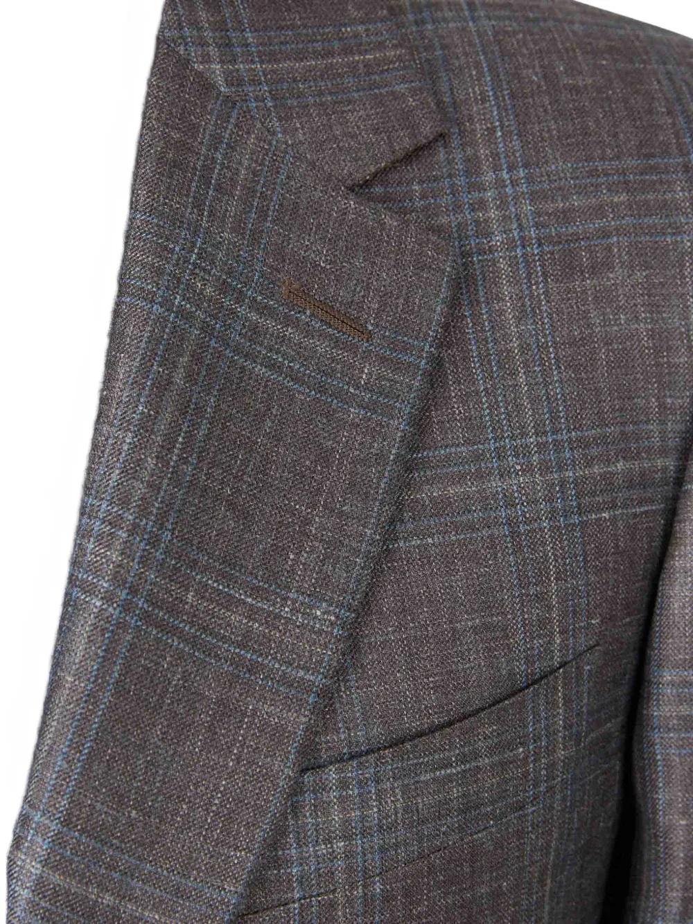  Canali Check-pattern Blazer - Grey 