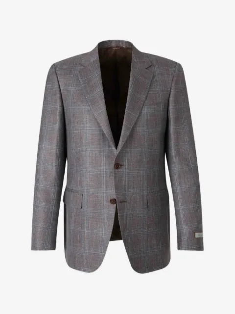 Canali check-pattern blazer