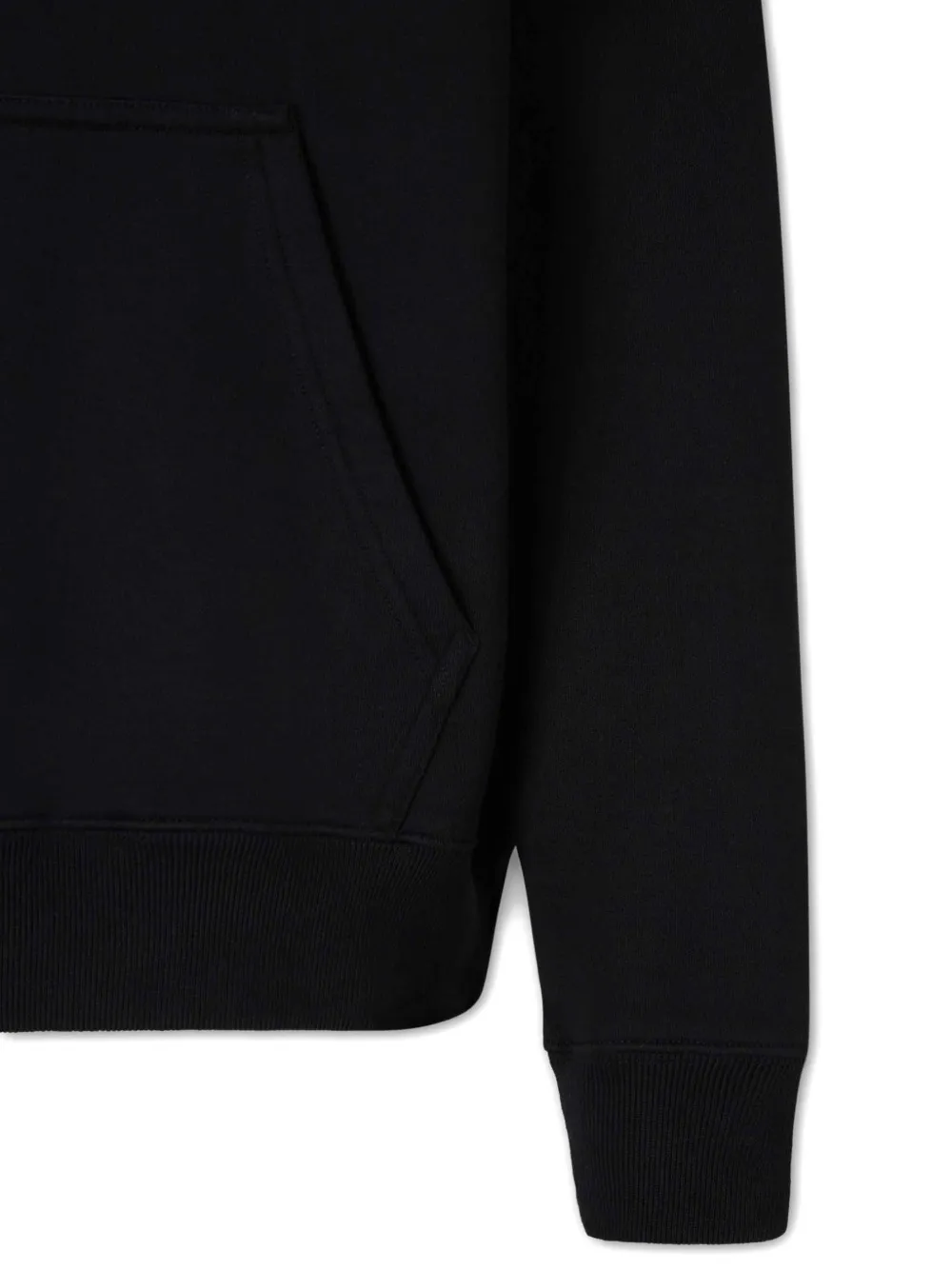 Off-White Hoodie met logoprint Zwart