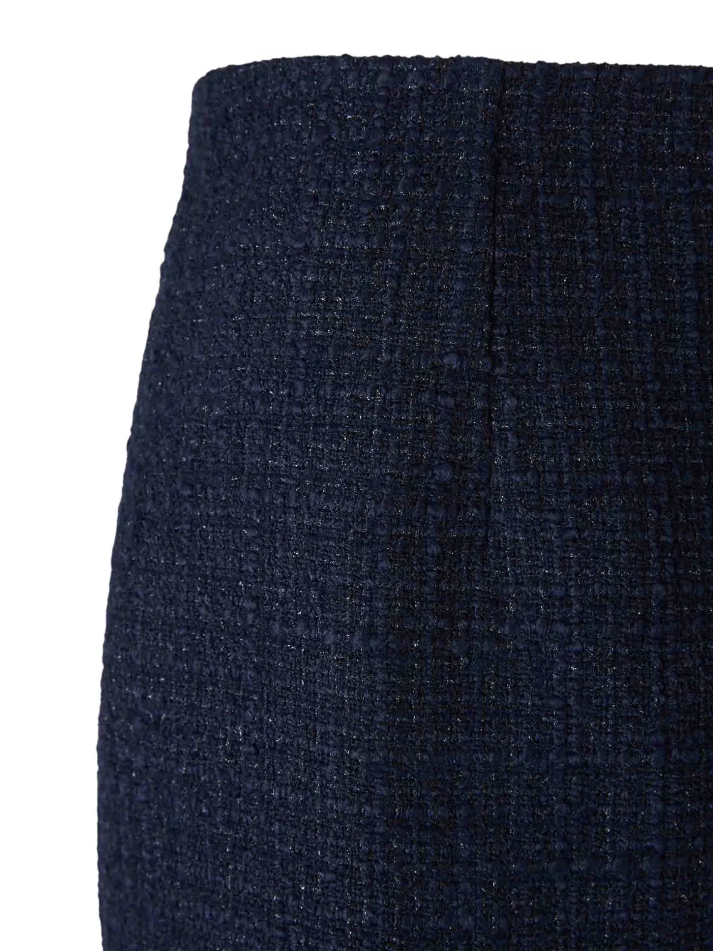  Roland Mouret High-waist Boucle Skirt - Blue 