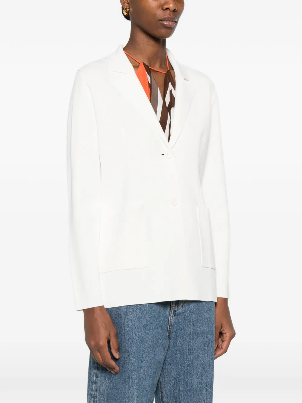  P.a.r.o.s.h. Roma Blazer - White 