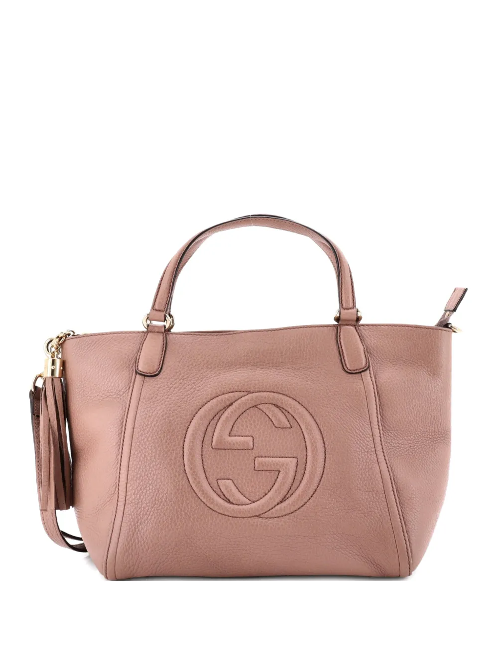 Gucci Pre-Owned Borsa a tracolla Soho piccola convertibile in pelle con manico - Toni neutri