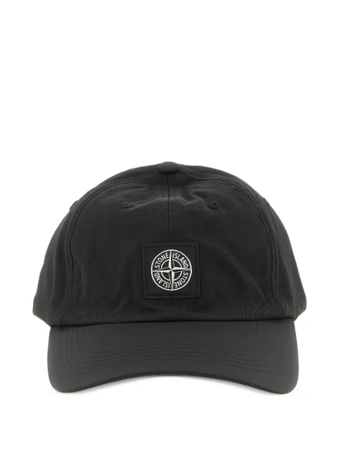 Stone Island logo patch six-panel cap