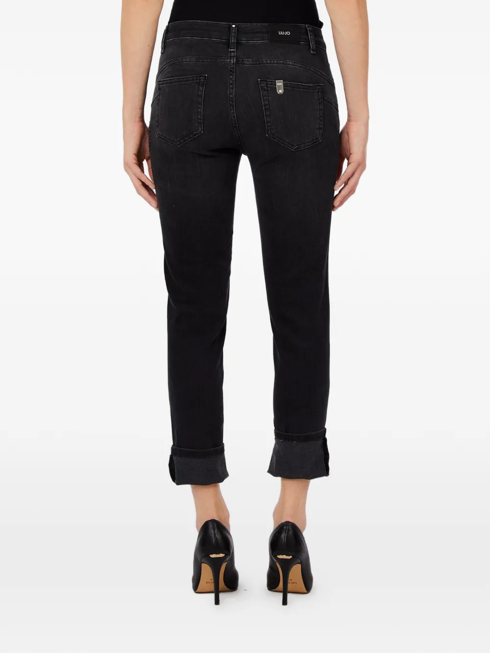  Liu Jo Embellished Pants - Black 