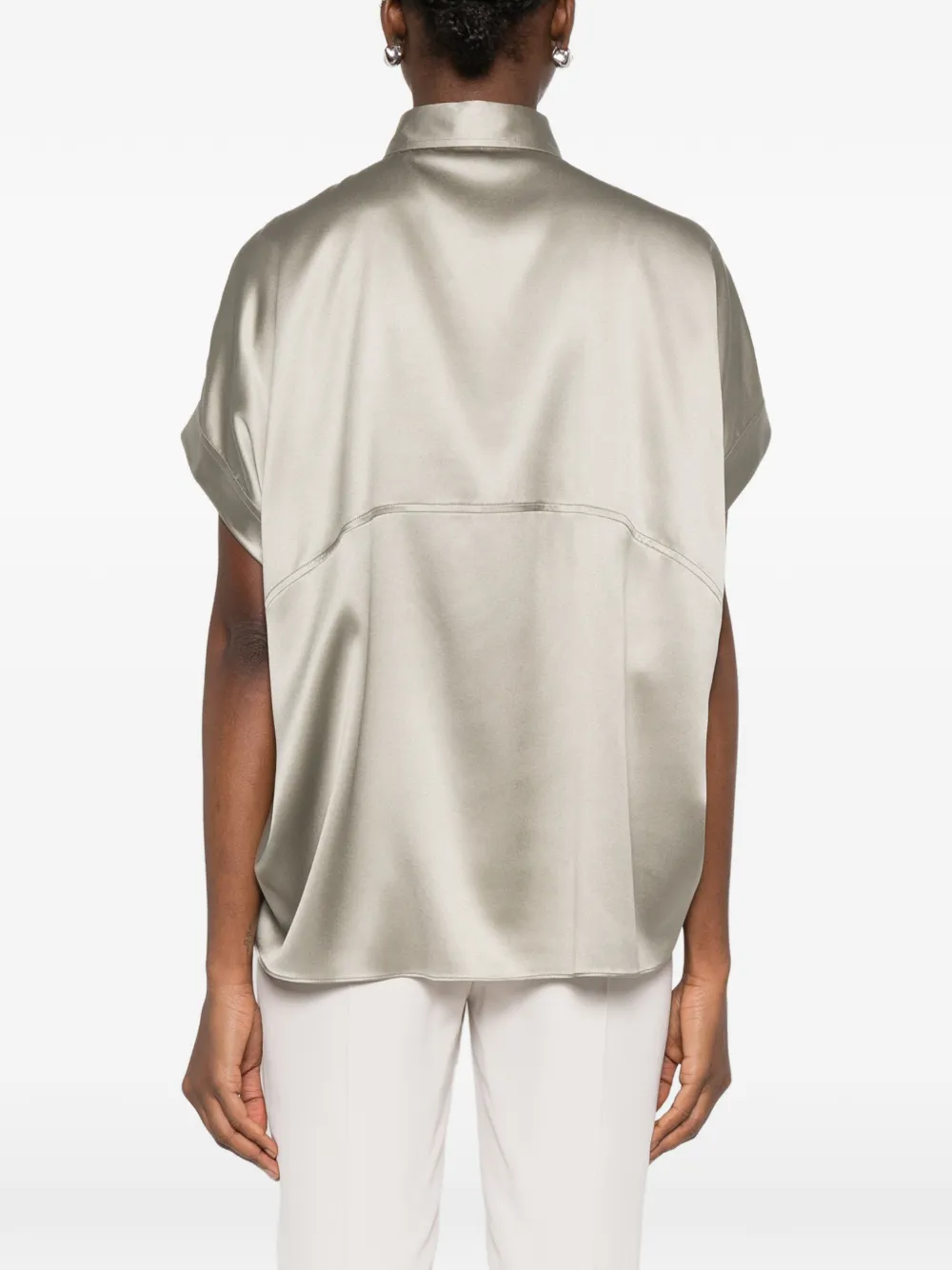 Brunello Cucinelli Blouse met kopen Groen