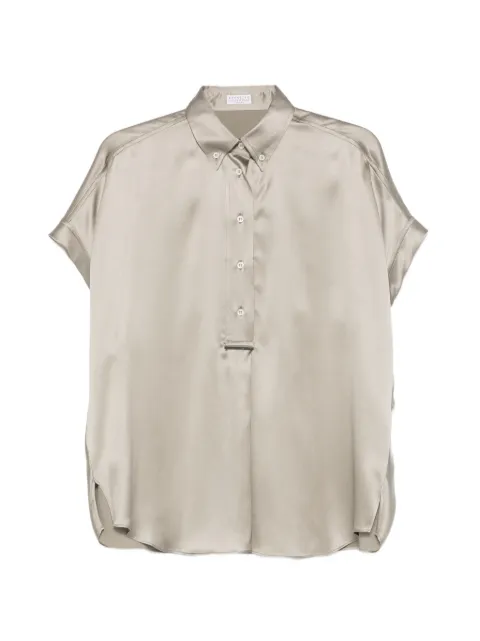 Brunello Cucinelli button blouse