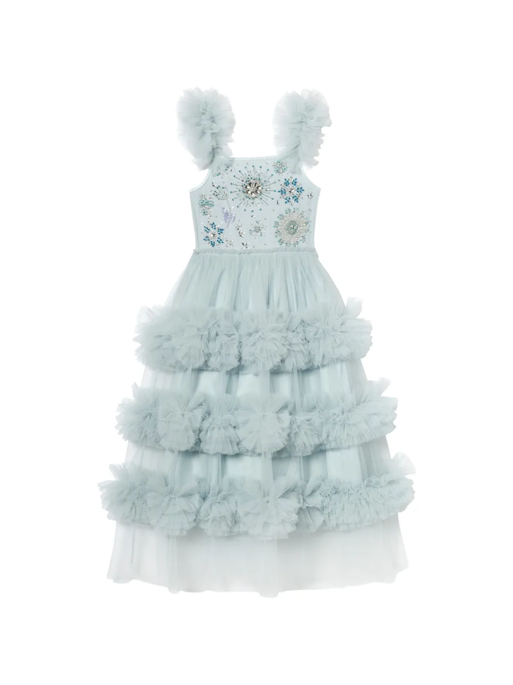 Tutu Du Monde Abito Soraya con ruches - Blu