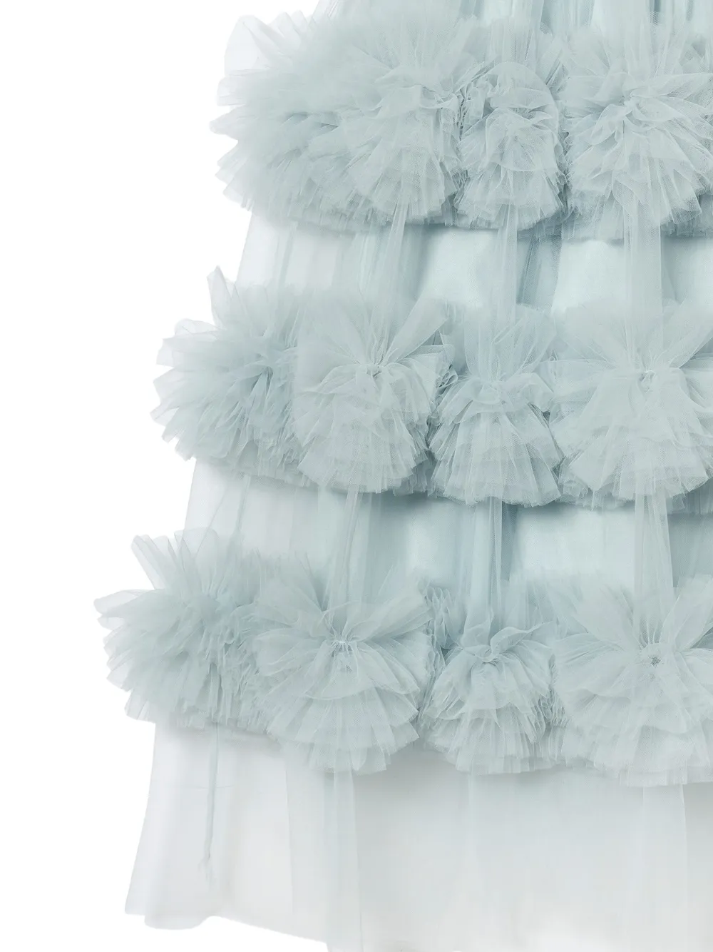 Tutu Du Monde Soraya jurk verfraaid met ruches Blauw