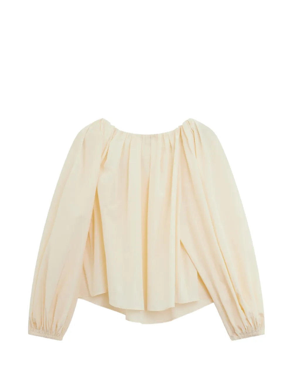  Forte Forte Blusa Fruncida - Neutro 
