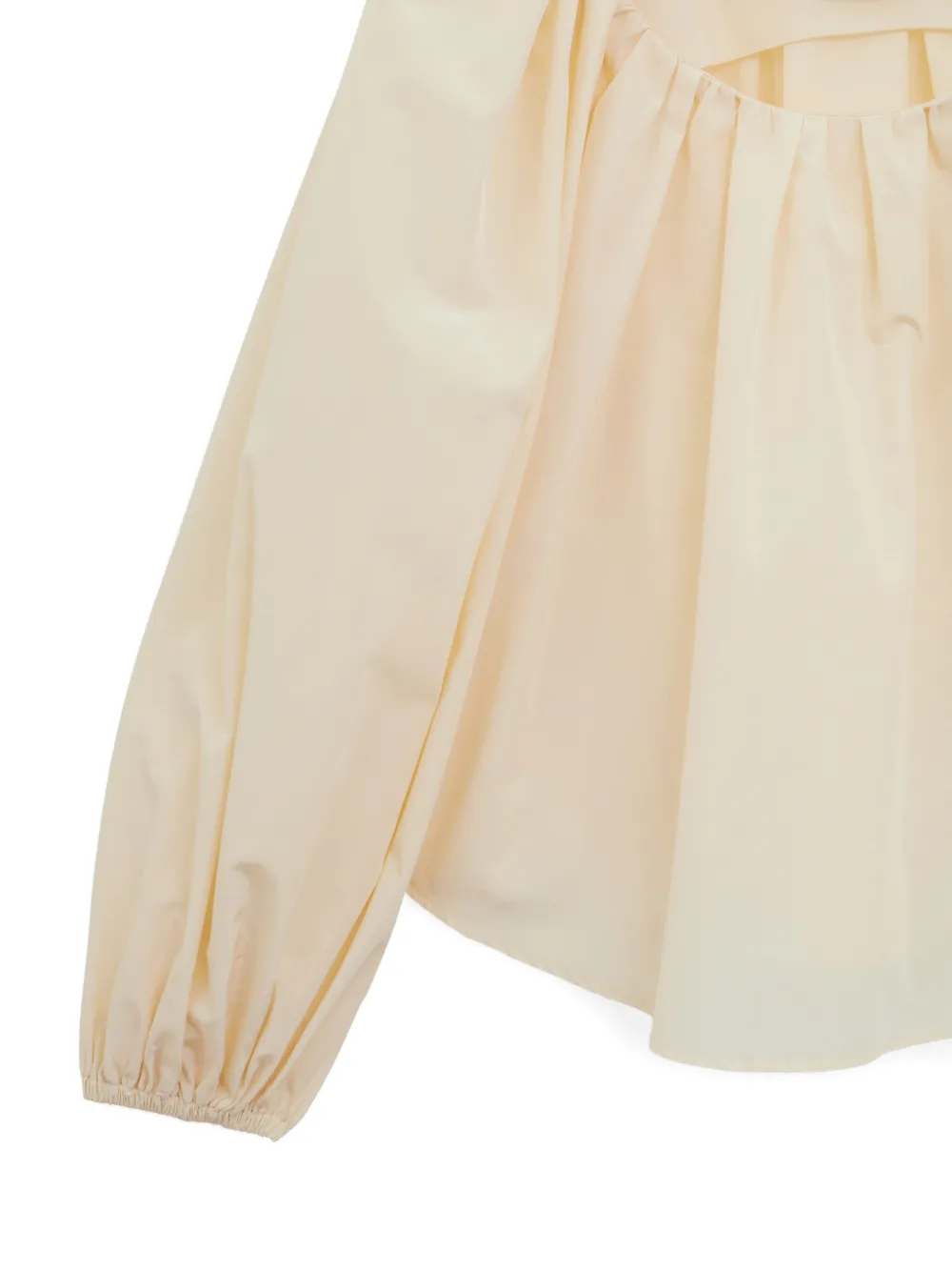  Forte Forte Blusa Fruncida - Neutro 