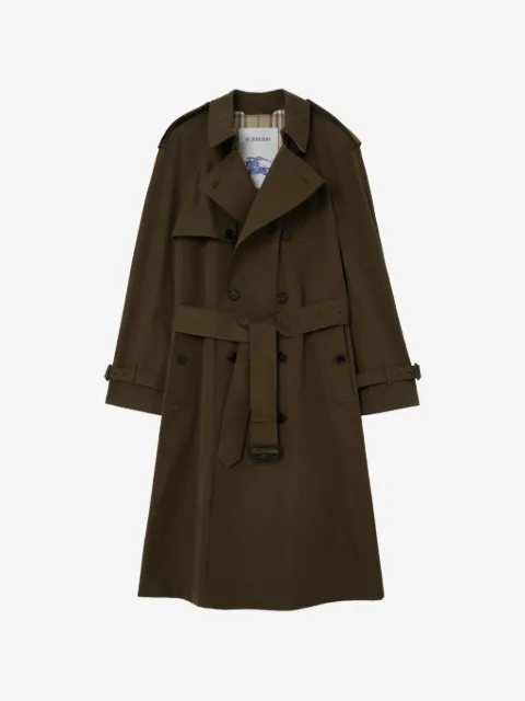 Burberry long lightweight cotton trench coat