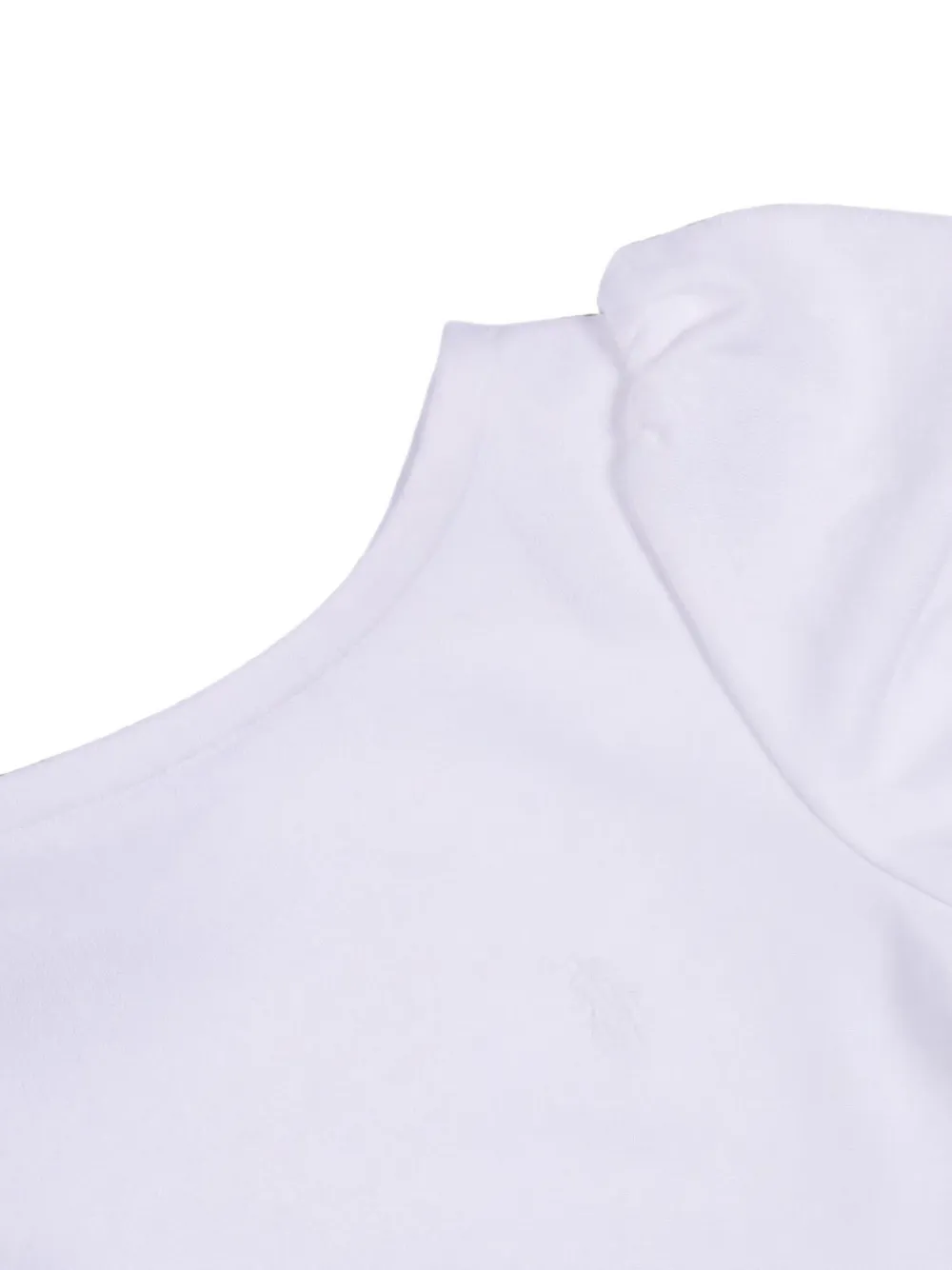 POLO RALPH LAUREN KIDS Jurk met pofmouwen Wit