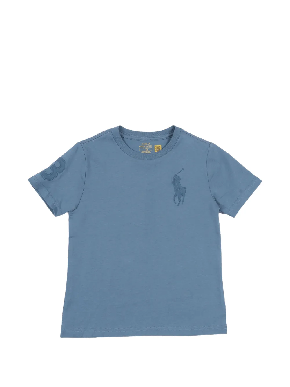 POLO RALPH LAUREN KIDS logo-detail T-shirt - Blu