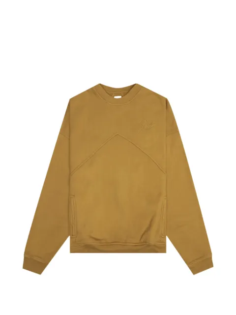 RHUDE logo-embroidered crewneck sweatshirt