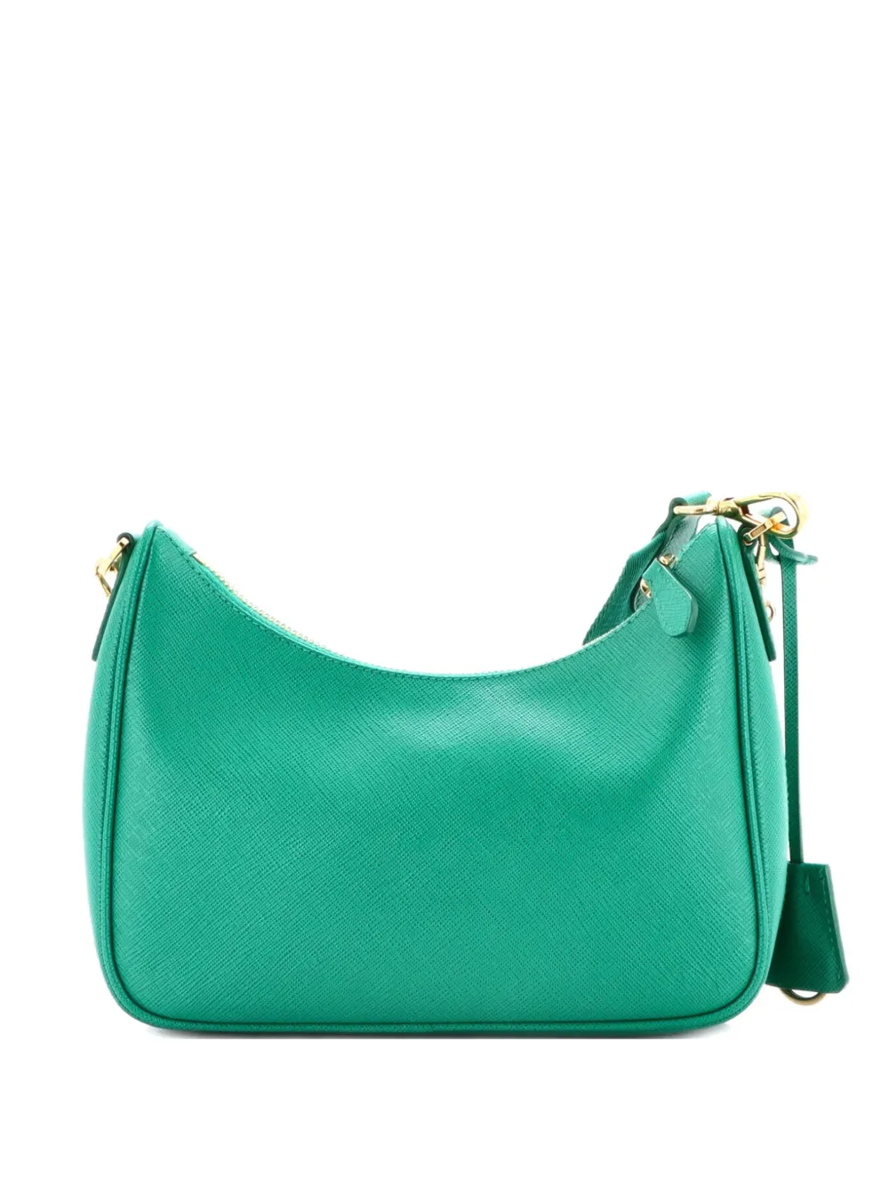 Prada Pre-Owned Borsa a tracolla Re-Edition 2005 piccola in pelle Saffiano - Verde