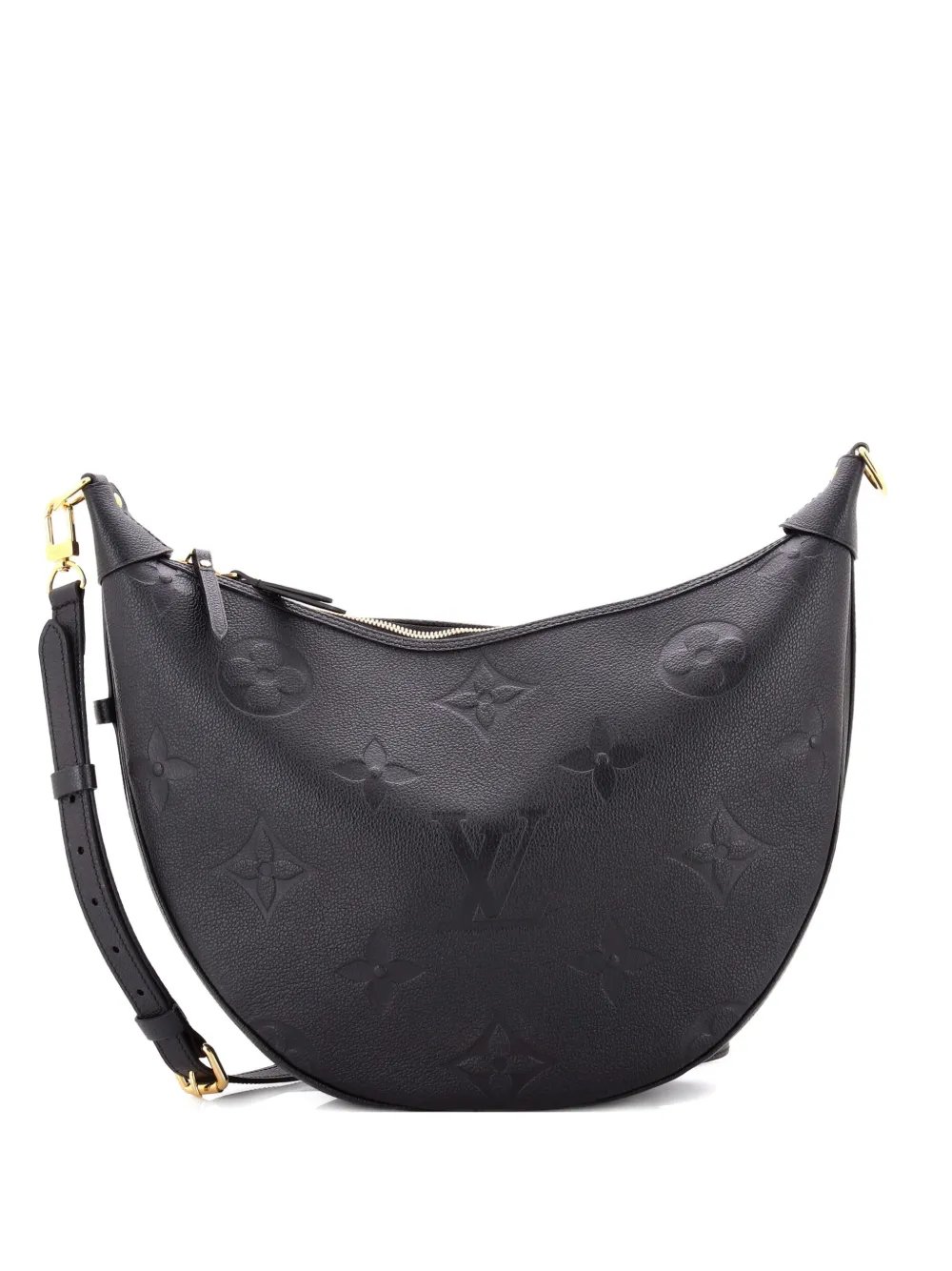 Louis Vuitton Pre-Owned Borsa passepartout Loop in pelle Monogram Empreinte Giant - Nero