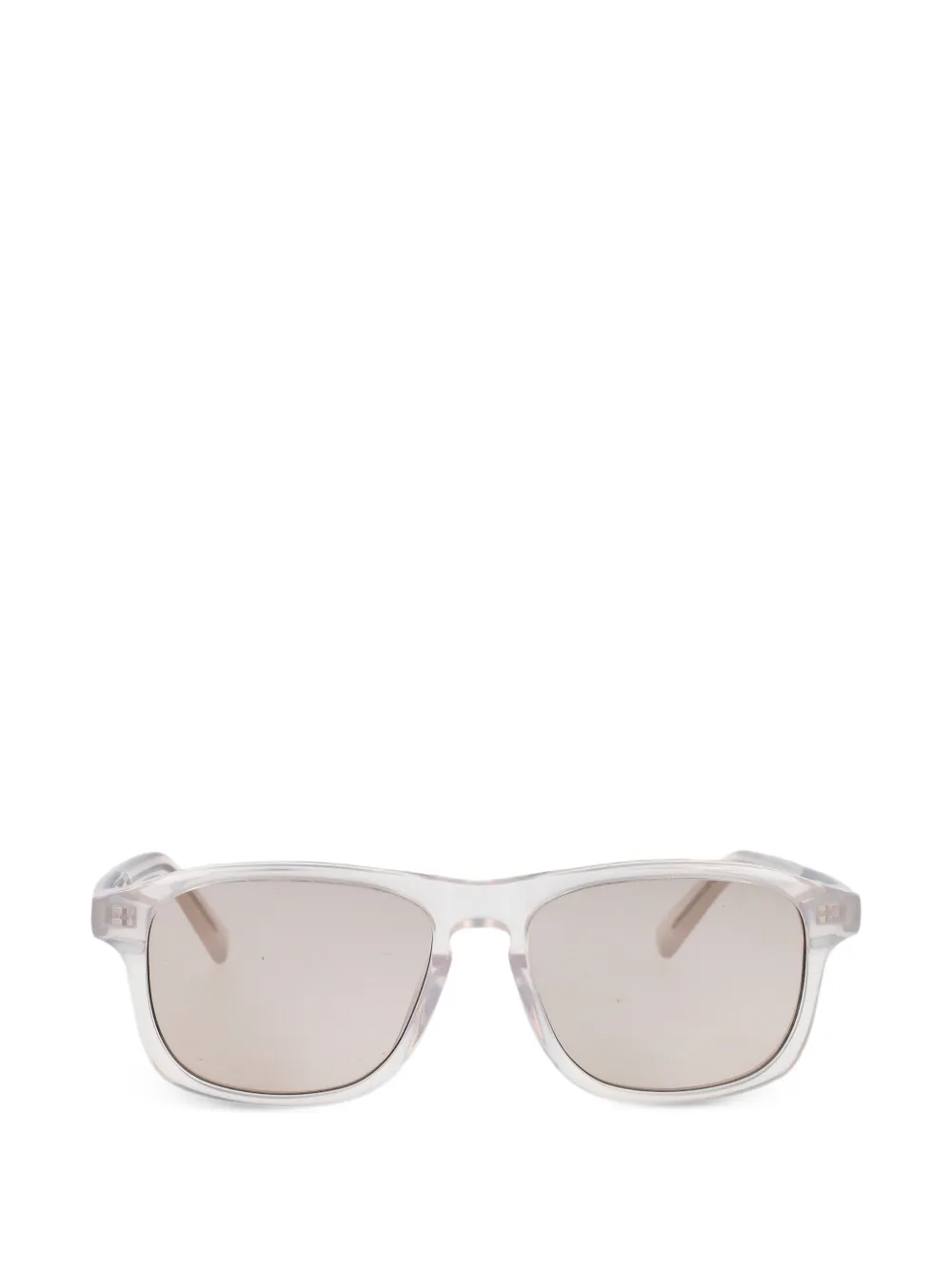 MM6 Maison Margiela Lunettes 8 square-frame sunglasses - Bianco