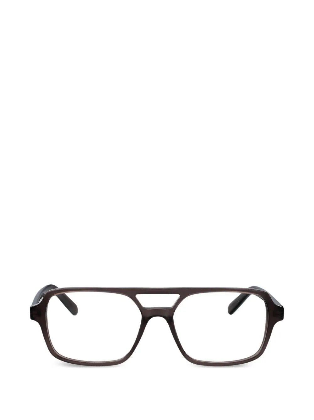 MM6 Maison Margiela Lunettes 14 browline glasses - Grigio