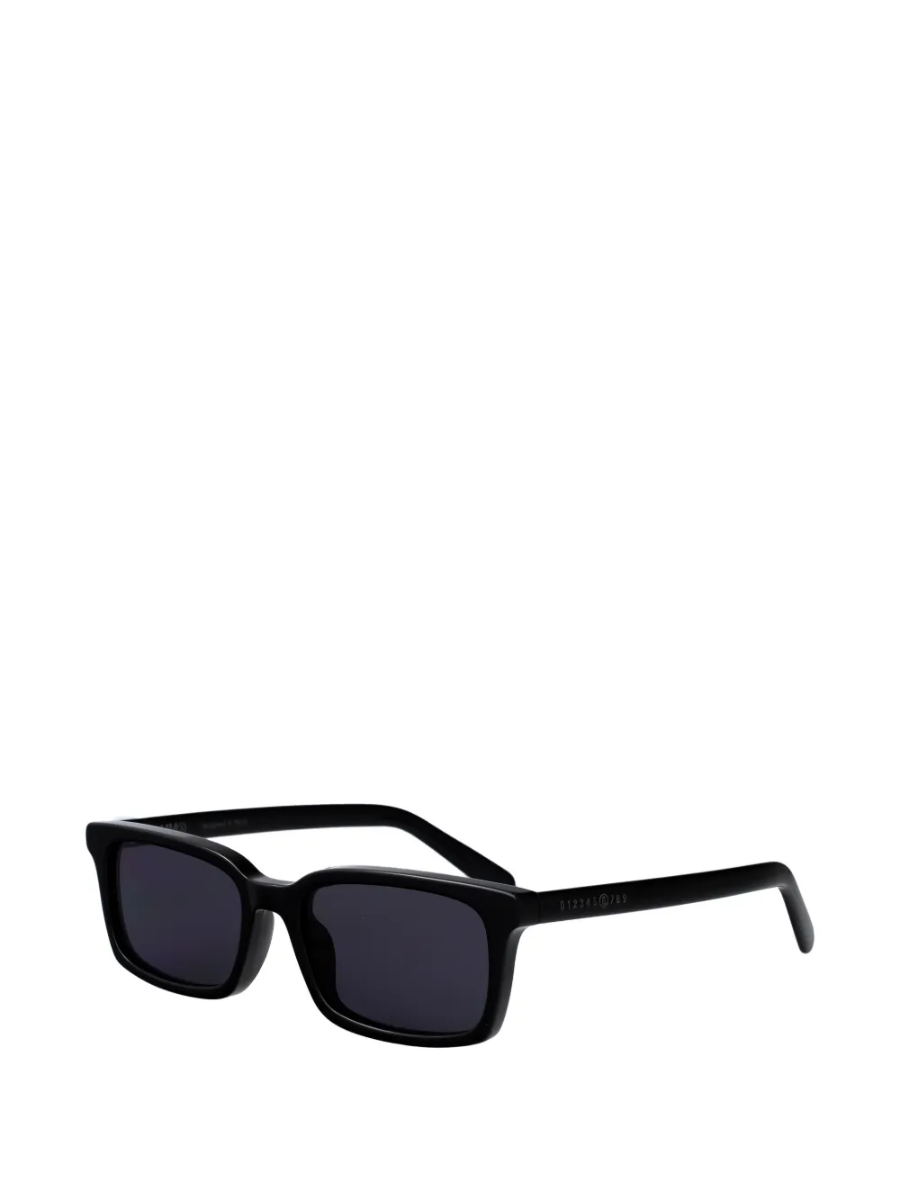 MM6 Maison Margiela Lunettes 5 zonnebril met vierkant montuur Zwart