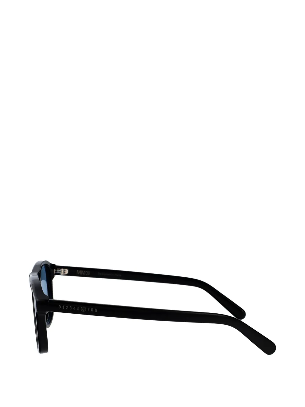 MM6 Maison Margiela Lunettes 8 zonnebril met vierkant montuur Zwart