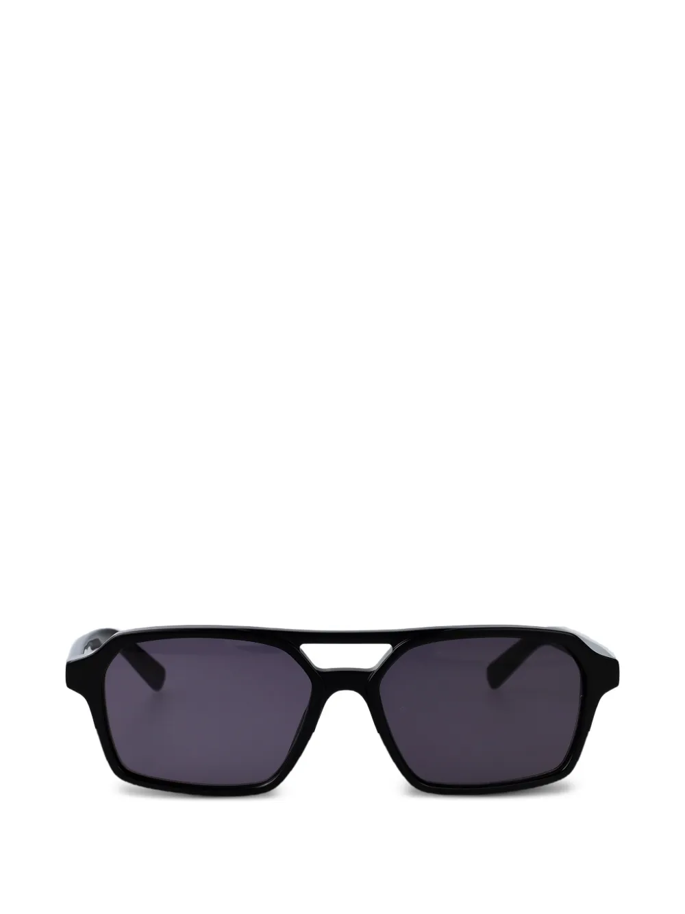 MM6 Maison Margiela Lunettes 7 geometric-frame sunglasses - Nero