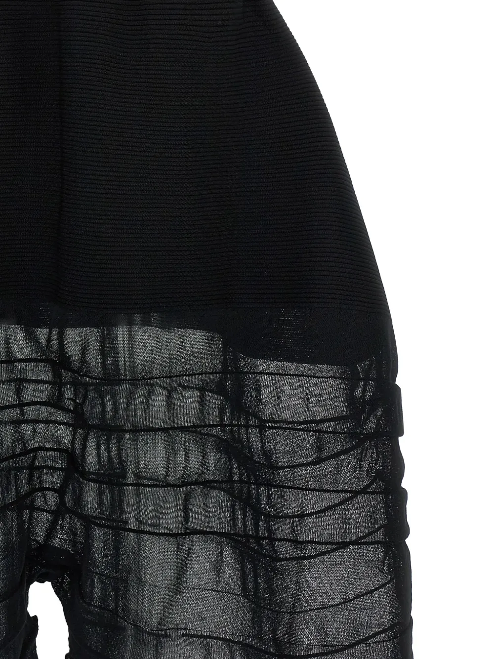  Issey Miyake Elasticated Shorts - Black 