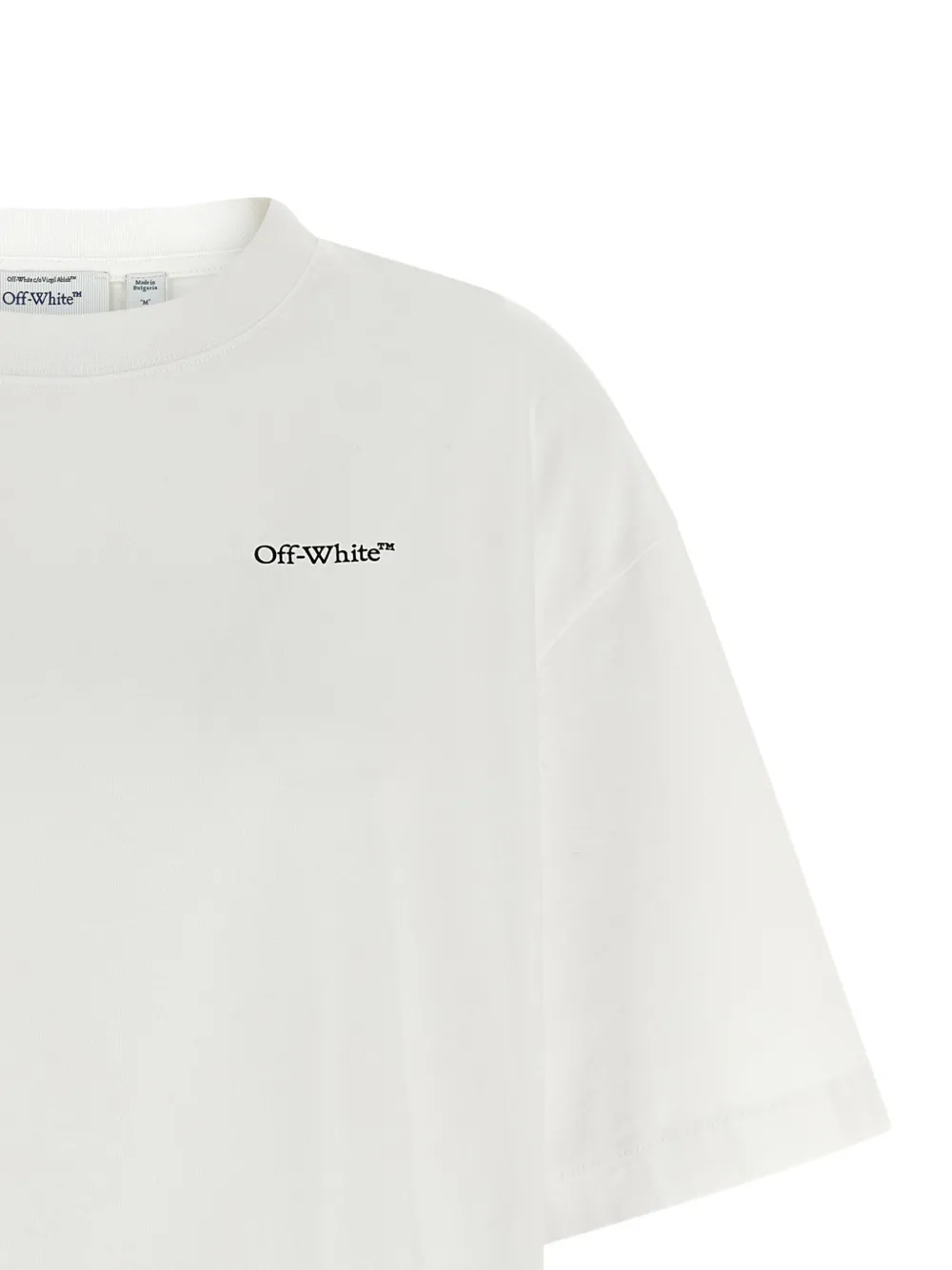 Off-White T-shirt met logoprint Wit