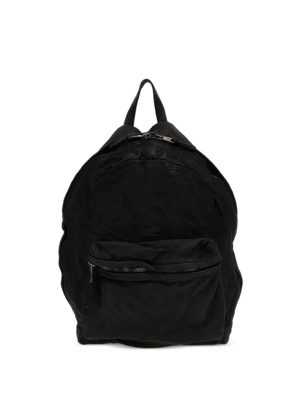 Giorgio Brato zip-fastening Leather Backpack | Black | FARFETCH PH