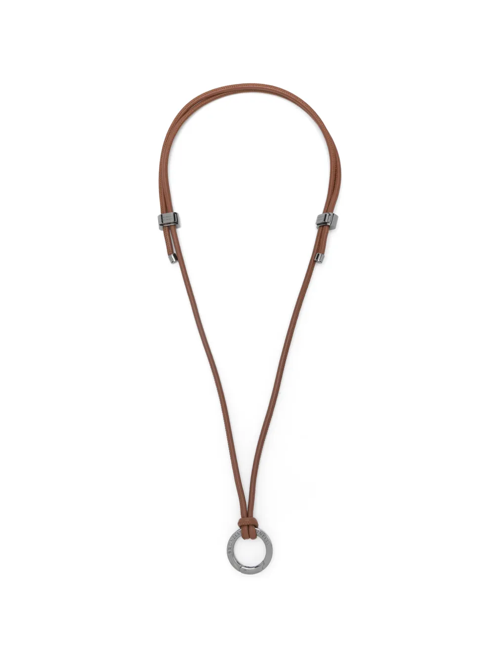 Brunello Cucinelli Collana con pendente - Marrone