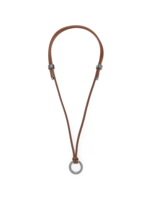 Brunello Cucinelli collar con dije de llavero