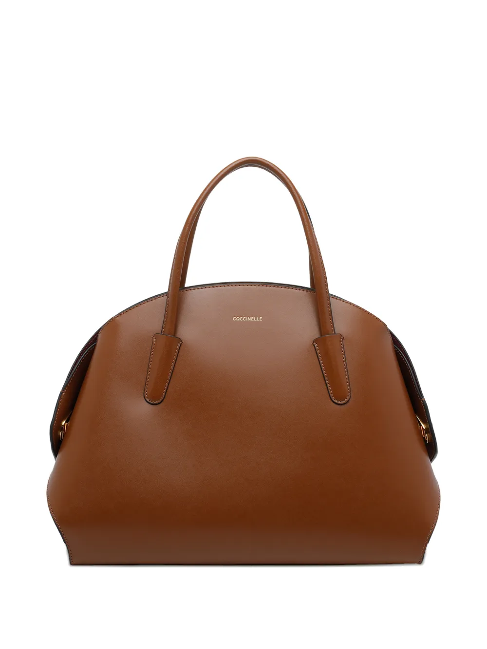 Coccinelle Tylde zip fastening handbag - Marrone