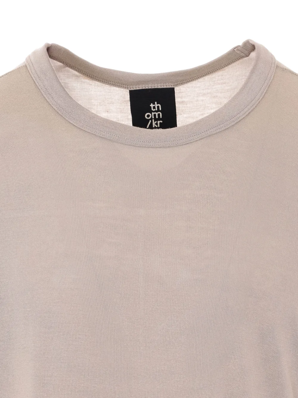 Crew-Neck Elasticated T-Shirt