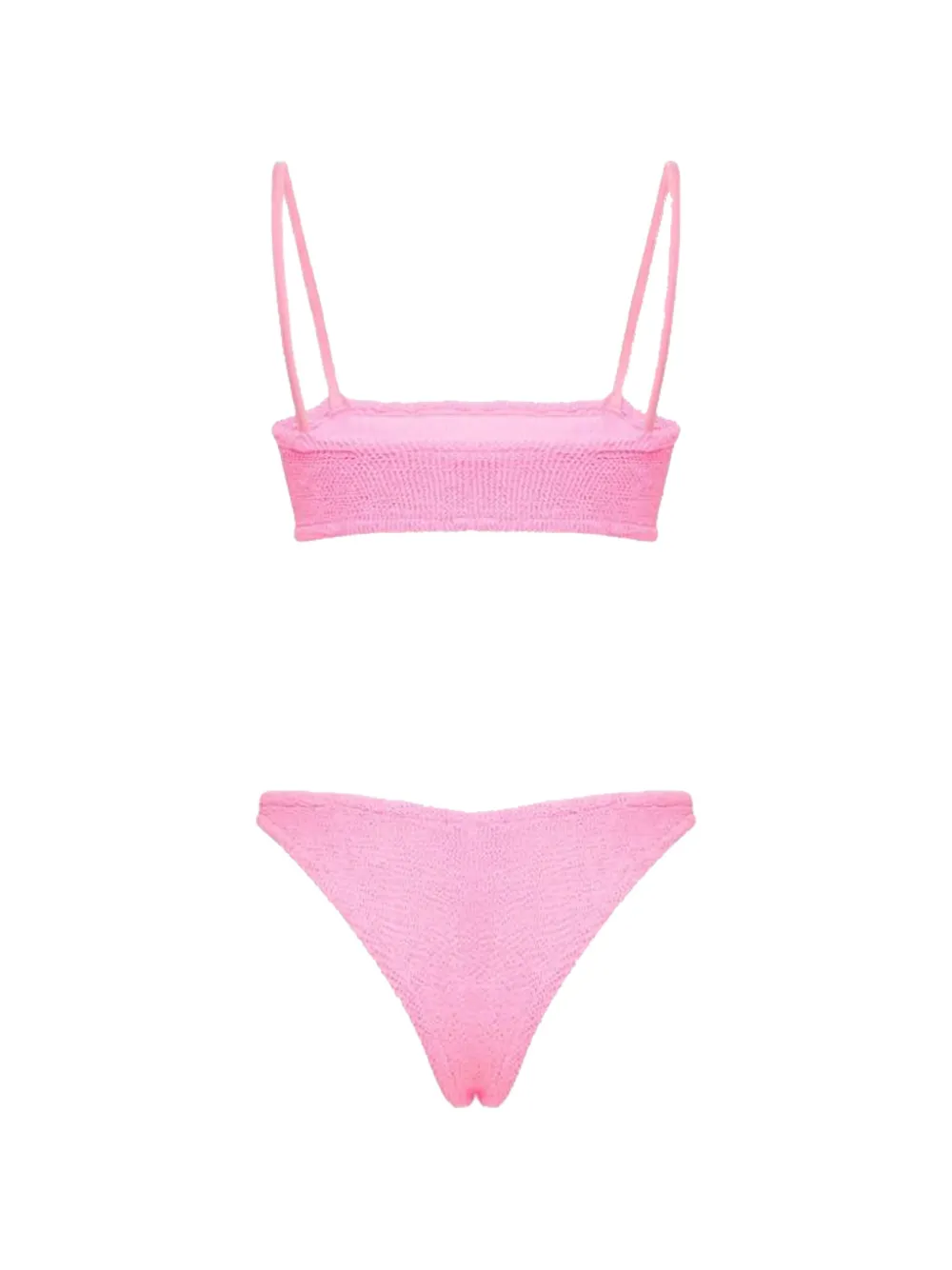  Hunza G Gigi Crinkle Bikini - Pink 