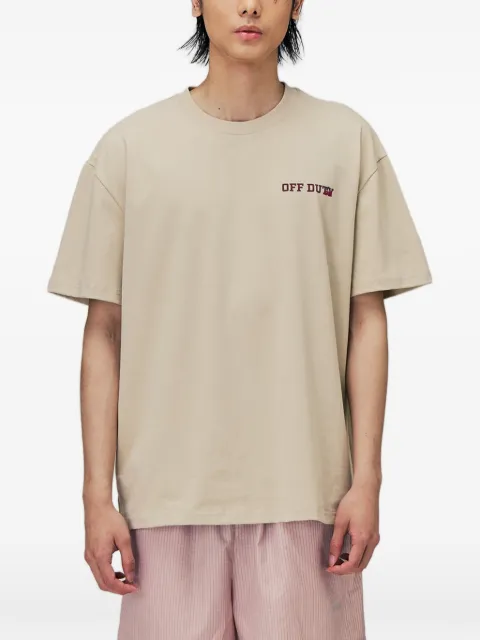Off Duty playera estampada
