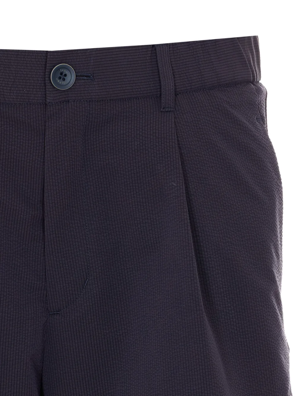 Herno Elastische shorts Blauw