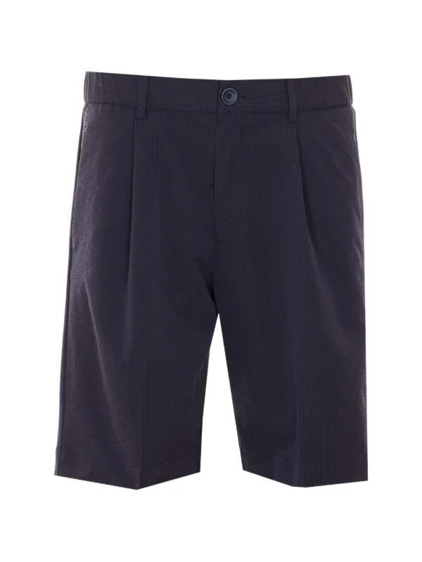 Herno Elasticated Coulisse Shorts in Blue