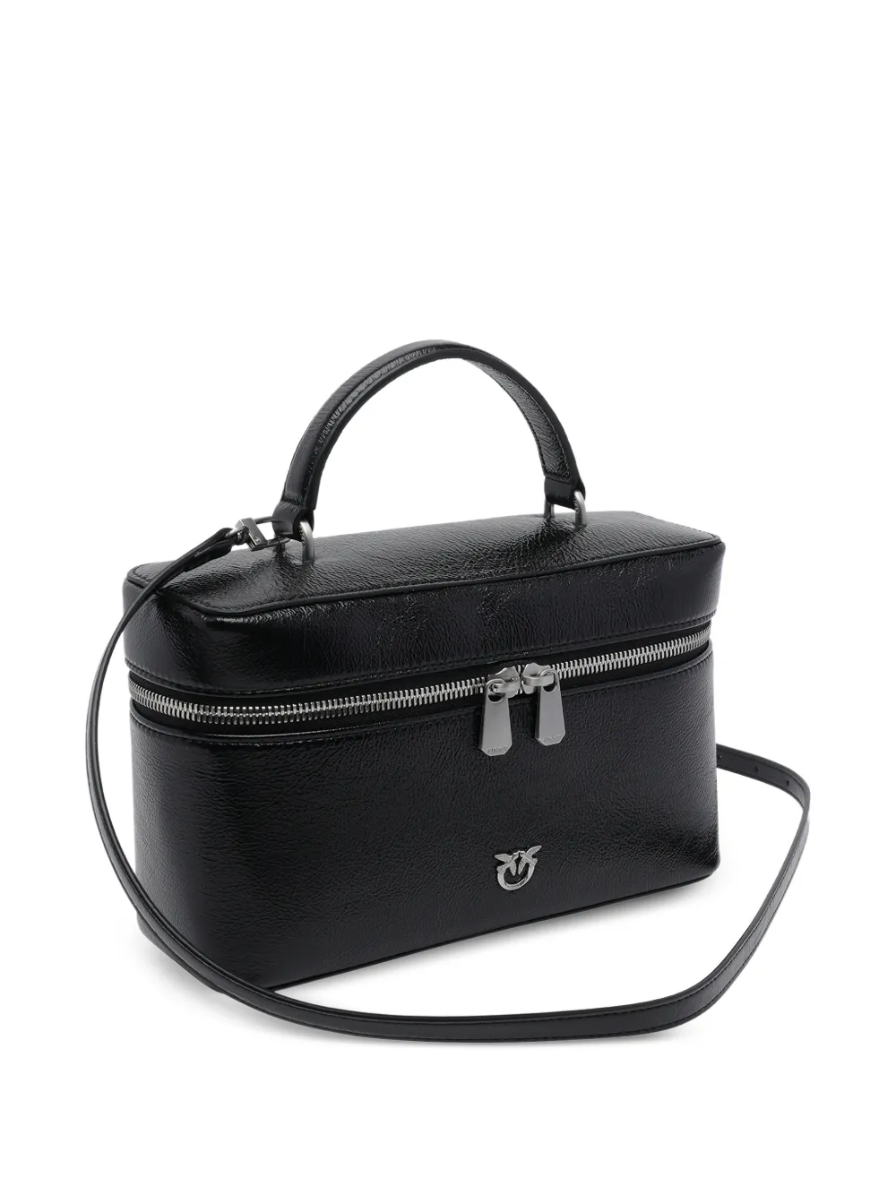 PINKO Love Birds make-up tas Zwart