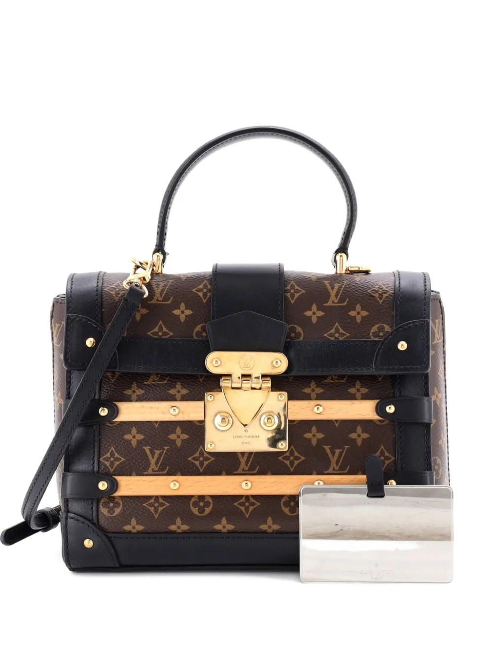 Louis Vuitton Pre-Owned Trianon Handbag Monogram Canvas PM satchel - Marrone