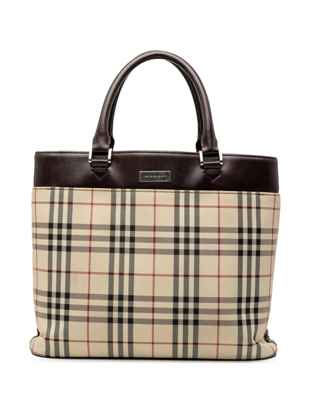 楽天市場】burberry バーバリー チェック トートバッグの通販