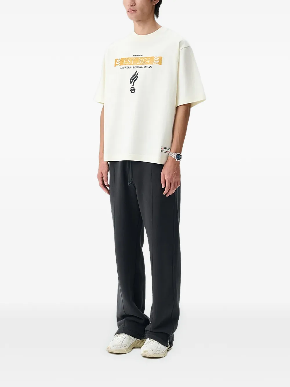  Summer Games Graphic-print T-shirt - Neutrals 