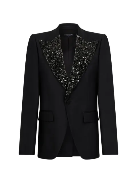 DSQUARED2 embellished-lapels blazer