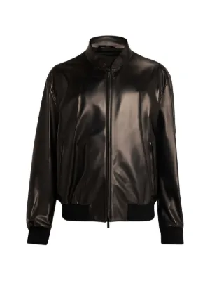 Giorgio Armani レザージャケット メンズ通販 - FARFETCH