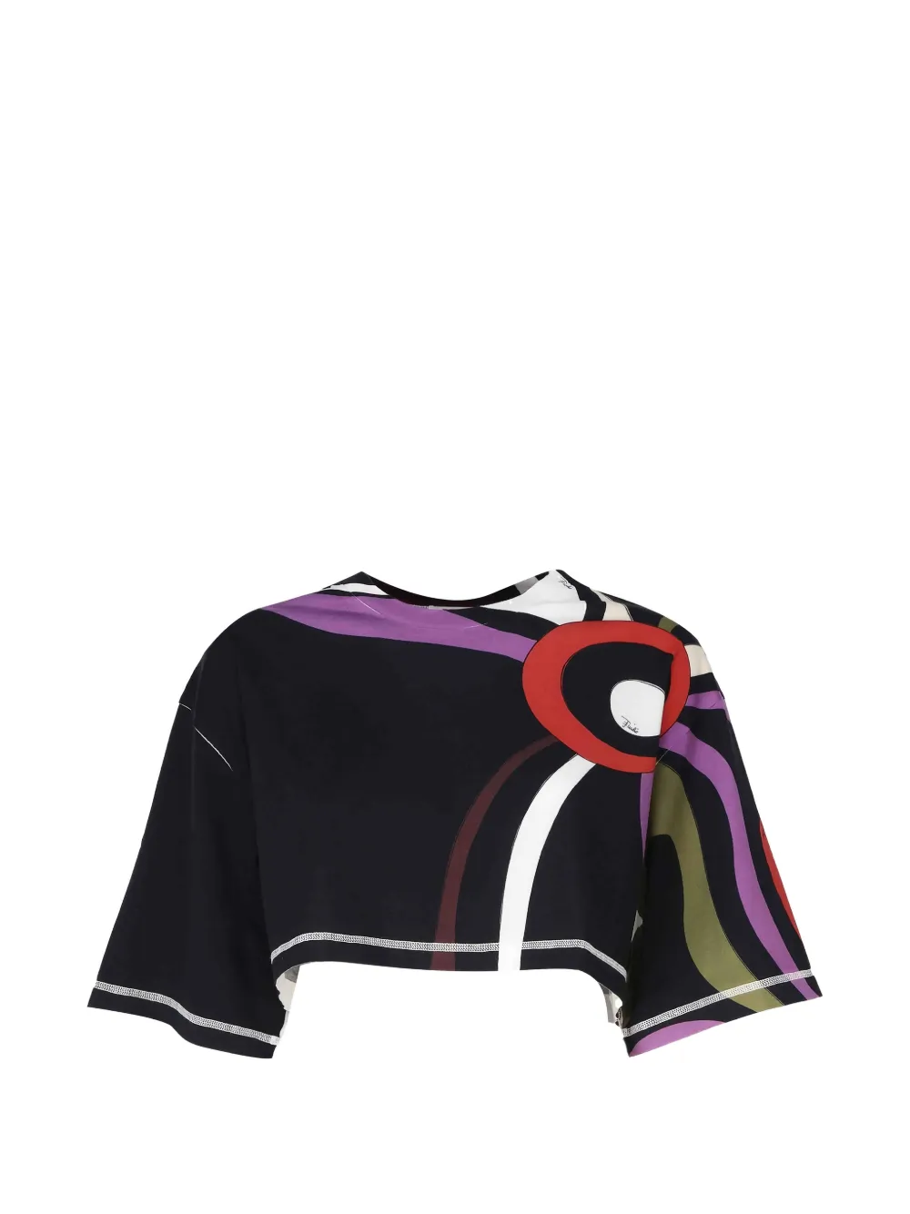 PUCCI graphic-print T-shirt - Nero