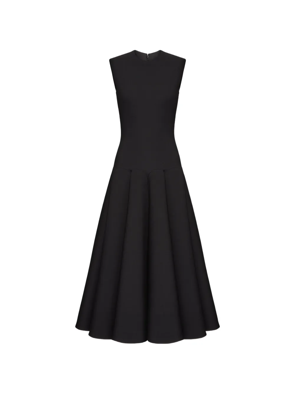 Valentino Garavani A-line-skirt sleeveless dress - Nero