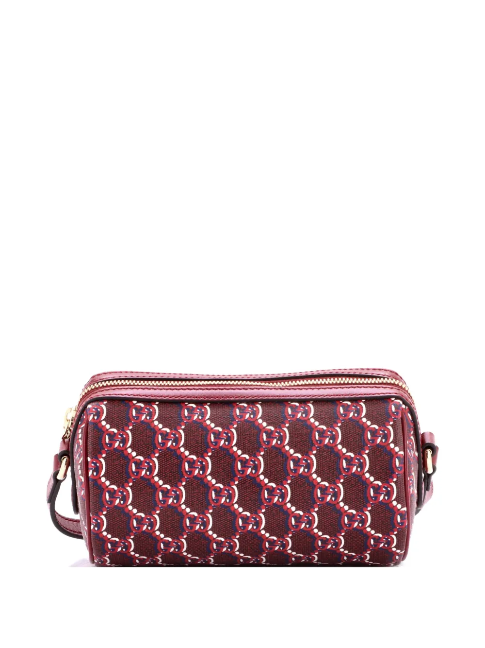 Gucci Pre-Owned ローラー GGシャドウ レザー ミニ ショルダーバッグ