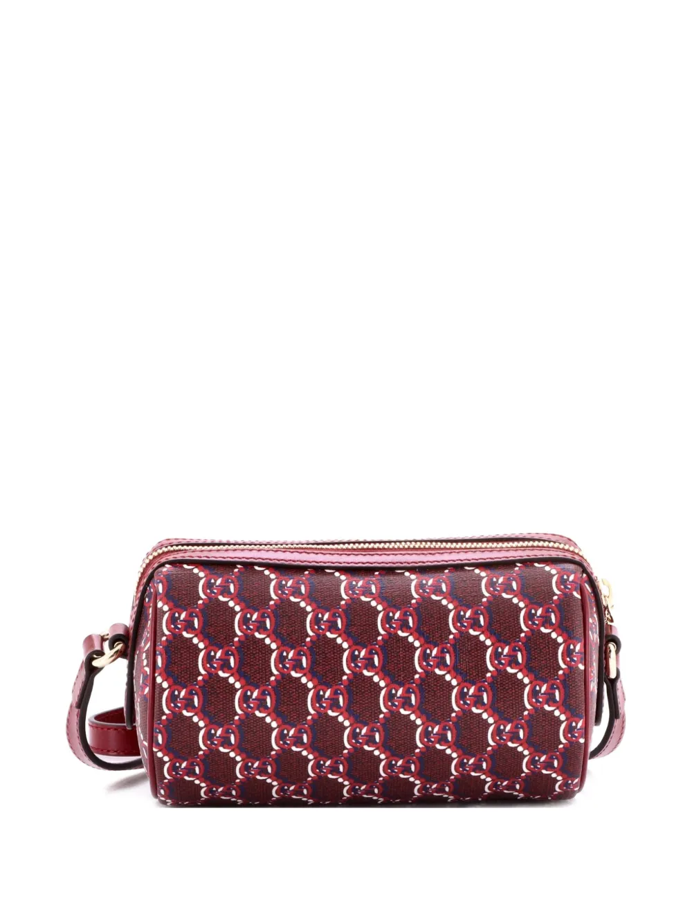 Gucci Pre-Owned ローラー GGシャドウ レザー ミニ ショルダーバッグ