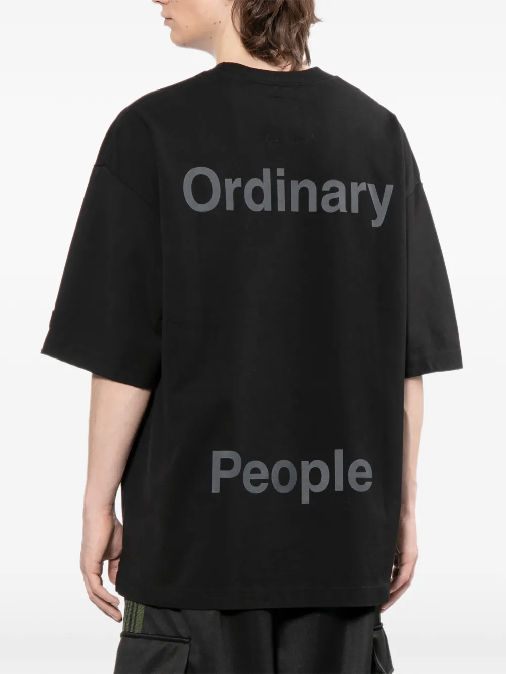 Maison MIHARA YASUHIRO T-shirt met grafische print Zwart