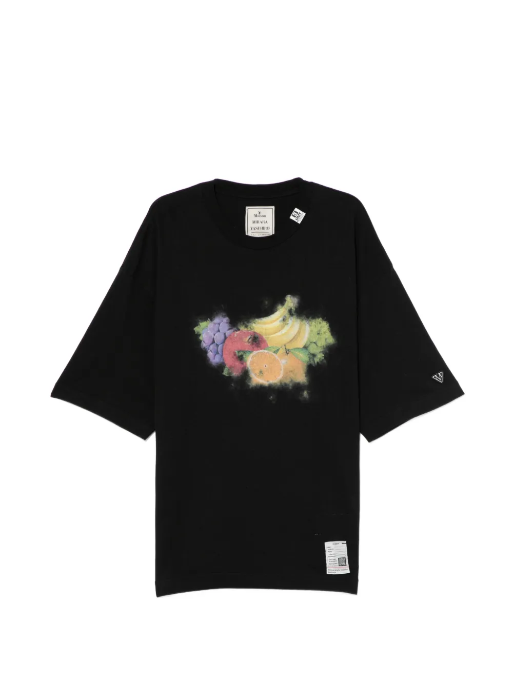 Maison MIHARA YASUHIRO T-shirt con stampa - Nero