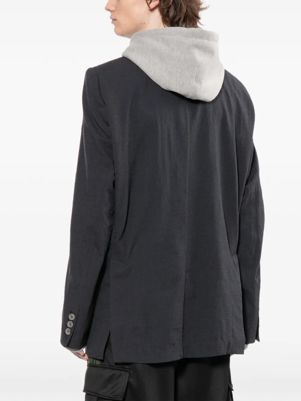 Maison MIHARA YASUHIRO Gestreept jack Zwart